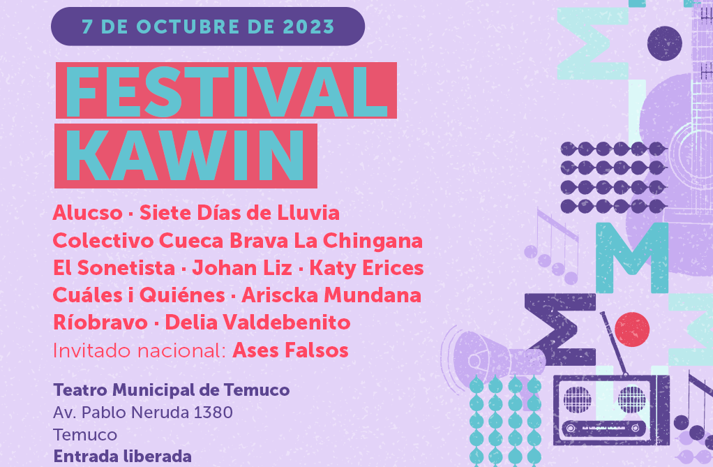 El Festival Kawin celebra su tercera edición con lo más destacado de las Escuelas de Rock en La Araucanía